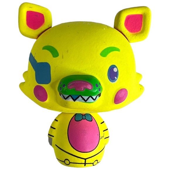 4 Funko Five Nights At Freddys Pint Size Blacklight Foxy Candy Cane Yellow Blue - Picture 4 of 11